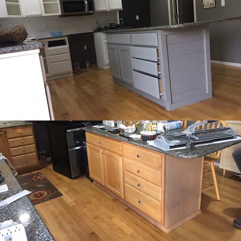 Before & After Cabinetry