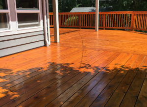 Exterior Deck Painting