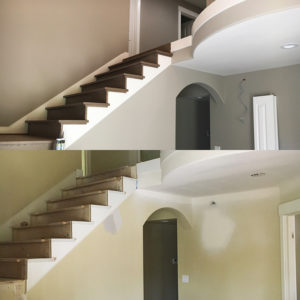 Interior Painting Stairs